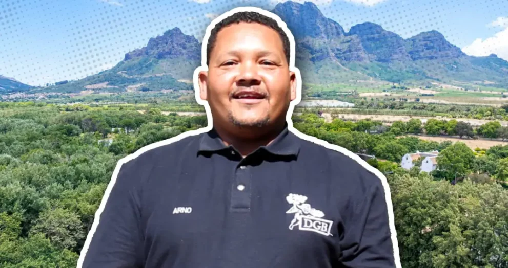 Arno du Toit is a forklift driver at DGB (Pty) Ltd. and participant in Agri’s Got Talent.