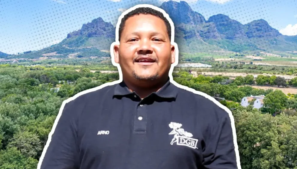 Arno du Toit is a forklift driver at DGB (Pty) Ltd. and participant in Agri’s Got Talent.